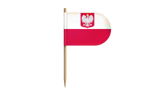 Poland Flag for Desk, Table flag