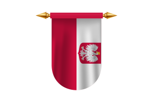 Poland Flag Emblem Vector Images flag