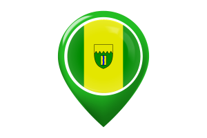 Kimberley Flag Map Pin Icon flag