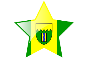 Kimberley Flag Star Icon flag