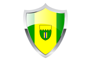 Kimberley Flag with Medieval Heater Shield flag