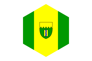 Kimberley Flag Hexagon Shape flag