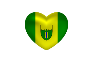 Love of Kimberley Heart Shape flag
