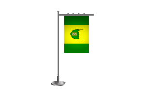 3d Kimberley Standing Flag flag