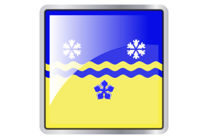 Prince George Flag Square icon flag