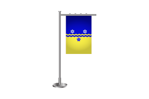 3d Prince George Standing Flag flag