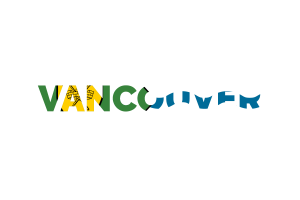 Vancouver Text Art flag