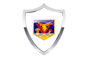 Vernon Flag with Medieval Heater Shield flag