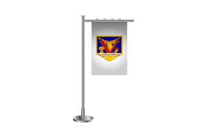 3d Vernon Standing Flag flag