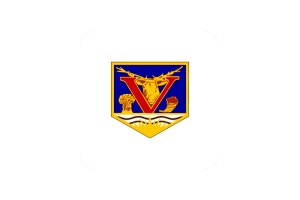 Vernon Flag Square Rounded Shape flag