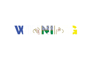 Winnipeg Text Art flag