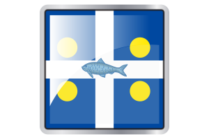 Fortune Flag Square icon flag