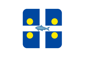 Fortune Flag Square Rounded Shape flag