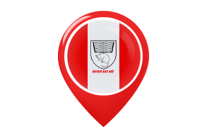 Aklavik Flagge Karten-Pin-Icon flag