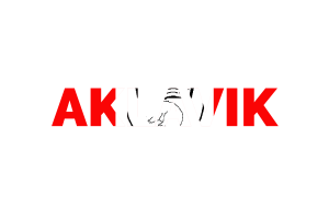 Aklavik Text Kunst flag
