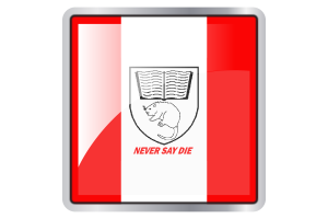 Aklavik Flagge Quadrat-Icon flag