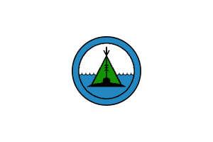 Emblem of Behchokǫ̀ flag