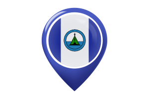 Behchokǫ̀ Flag Map Pin Icon flag