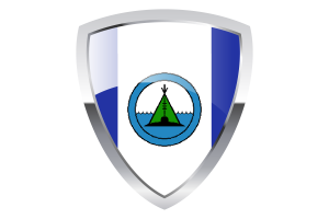 Behchokǫ̀ Shield Flag flag