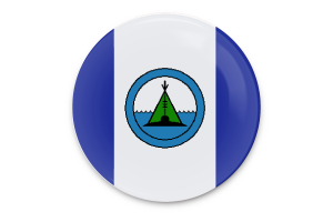 Behchokǫ̀ Flag Vector Art flag