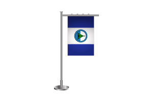 3d Behchokǫ̀ Standing Flag flag