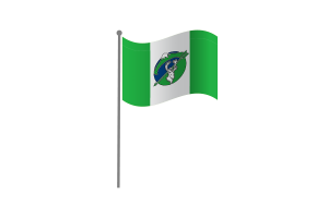 Waving Flag of Gamètì flag