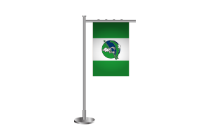 3d Gamètì Standing Flag flag