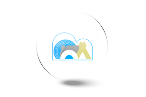 Inuvik Flag Glossy Round Button flag