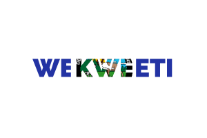 Wekweètì Text Art flag