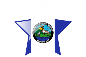 Wekweètì Flag Star Icon flag