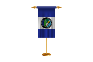 Wekweètì Ceremonial Flag Vector Free flag