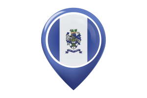 Amherst Flag Map Pin Icon flag