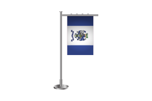 3d Amherst Standing Flag flag