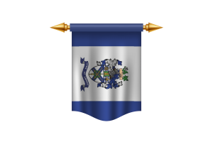 Amherst Flag Royal Banner flag