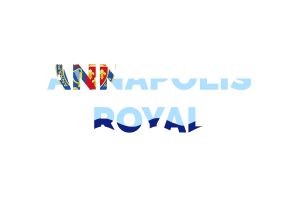 Annapolis Royal Text Art flag