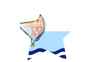 Annapolis Royal Flag Star Icon flag