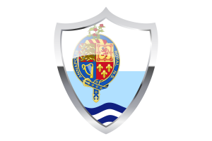 Annapolis Royal Flag with Medieval Heater Shield flag