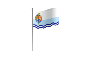 Waving Flag of Annapolis Royal flag