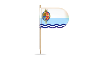 Annapolis Royal Flag for Desk, Table flag