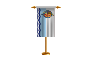 Annapolis Royal Ceremonial Flag Vector Free flag