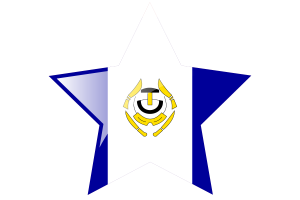 Icône étoile du drapeau d'Arviat flag