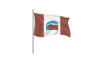 Grise Fiord Flag Clipart flag