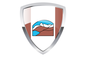 Grise Fiord Shield Flag flag