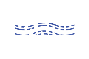 Barrie Text Art flag