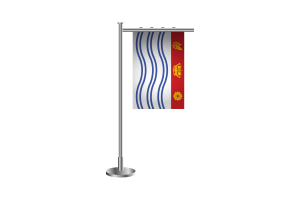3d Barrie Standing Flag flag