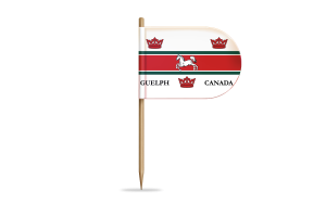 Guelph Flag for Desk, Table flag
