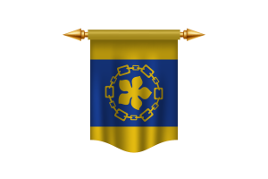 Hamilton Flag Royal Banner flag