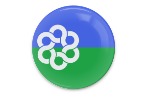 Metropolitan Toronto Flag Vector Art flag