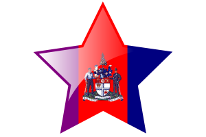 Ottawa Flag Star Icon flag