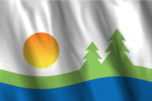 National Flag of Kawartha Lakes flag